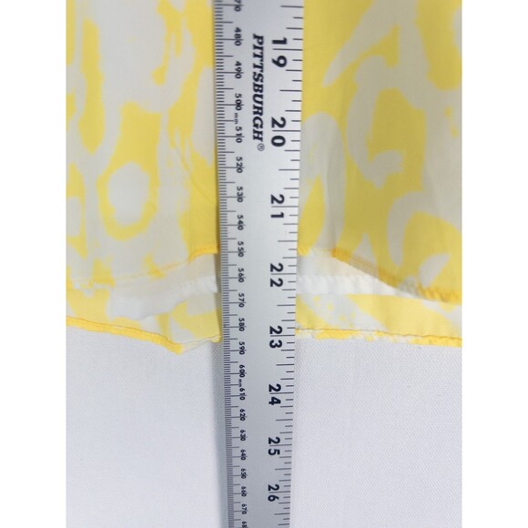 Lilly Pulitzer‎ Sleeveless Halter Blouse Womens SP Yellow Target Collab Coastal - Picture 7 of 7